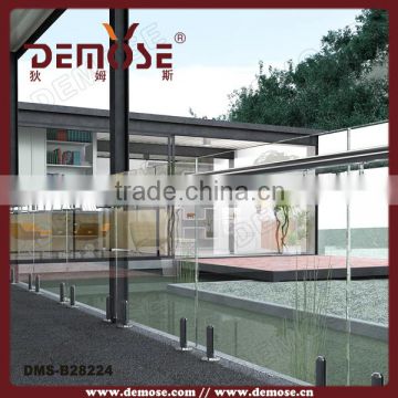 cheap prefab glass fence panels /swimming pool cheap fence design DMS-B28224