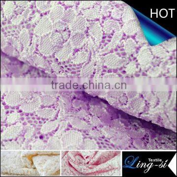 Polyester Mesh Lace Fabric Design For 2015 Spring Clothing DSN474