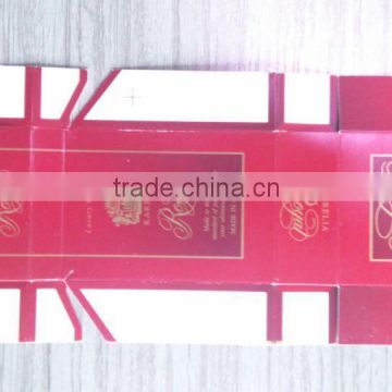 Custom printed paperboard disposable cigarette case
