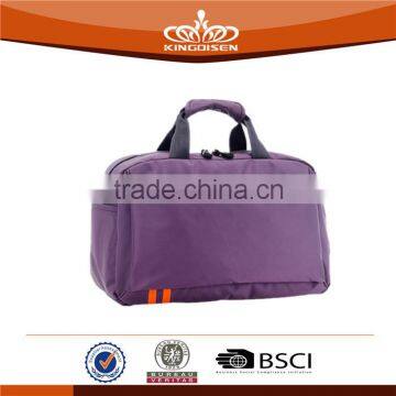 New Wholesale Simple Style Purple Durable Travel Bag