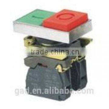 GB4-BL8425 CNGAD GB4 series red and green with light double button switch