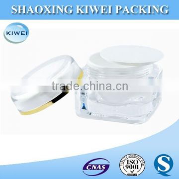 acrylic jars high transparency luxury packing