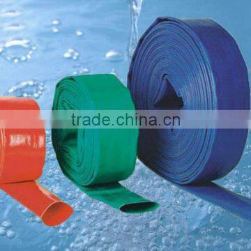 6" pvc lay flat irrigation hose