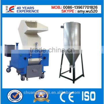 Plastic Scrap Crusher with cyclone collector
