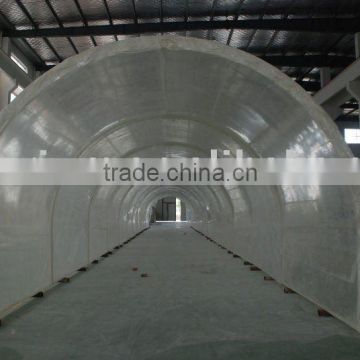 large acrylic tunnel