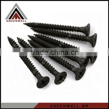 High-ranking bugle head black drywall screws q195