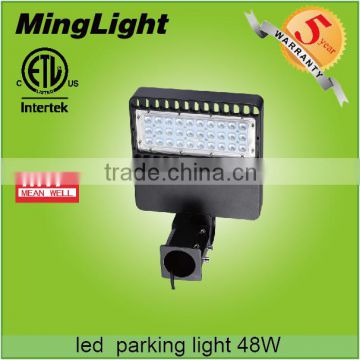 ETL 60w-300w led parking lot light /60w led shoe box light