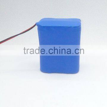 3S2P lithium battery 11.1v battery pack rechargeable 18650 li-ion battery pack from China manufactuer