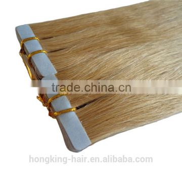 double drawn wholesale remy Indian Brazilian tape hair extensions human hair extension