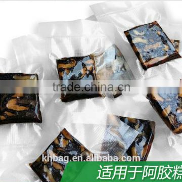 plastic frozen food vaccum bag 7*10*100micron