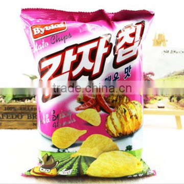 Factory Price Plastic Bags for Potato Chips, Banana Chips Packaging, Custom Printed Potato Chip Bags