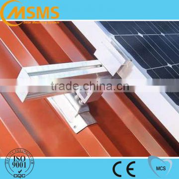 Metal roof solar photovoltaic panels kit