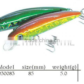 charming pencil style plastic fishing artifical bait