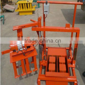 manual movable diesel type egg laying concrete block forming machine paver production