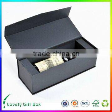 rectangular packaging box with hinged lid