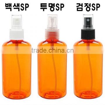 Spray cap PET bottle 250ml B Orange Clear