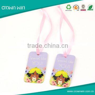 Color Printing Cardboard Hang Tags With String