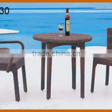 Garden 3Pcs Coffee Table Chair Rattan