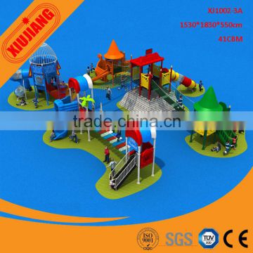 Large capacity theme park outdoor playground equipment for kids
