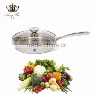 new style 100%titanium cookware non stock handle of frying pan