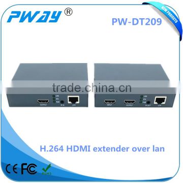 Pinwei PW-DT209 High quality! H.264 HDMI extender 200m over tcp/ip -Transmission distance:200m over cat5e/6 cable