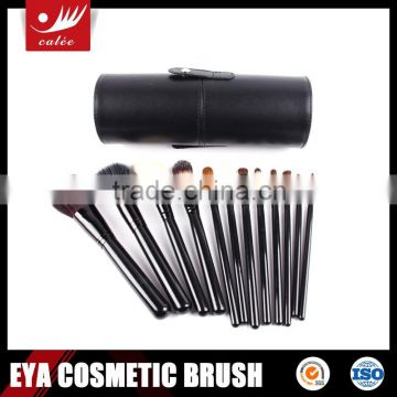 12pcs cylinder makeup brush blush containers