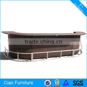 Luxury Bar Counter Rattan Bar Table