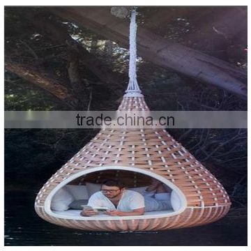 Outdoor Furniture General Use and rattan Material hanging bed