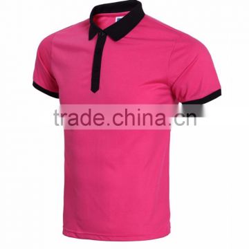 oem high quality low price customized stylish men's casual blank cotton polyester polo t shirts