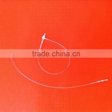 Transparent PP material Plastic loop pin from Dongguan Manufacturer