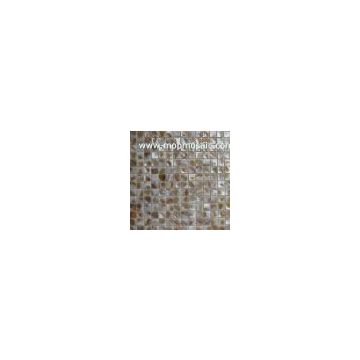 Common dapple color shell mosaic,freshwater shell mosaic