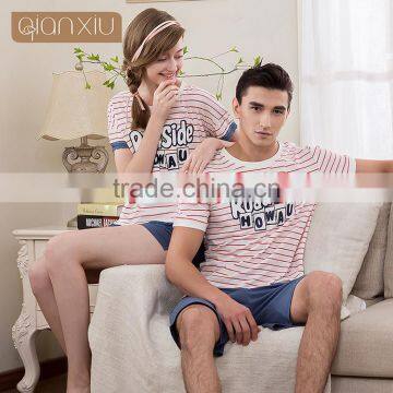 China supplier quality Qianxiu home couples T-shirts