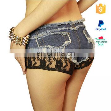 Drop Shipping Ladies Hot Pants Jeans Sexy Hot Short Jeans