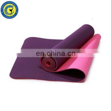 Two Layer 6mm Rubber TPE PVC Printing Yoga Mat