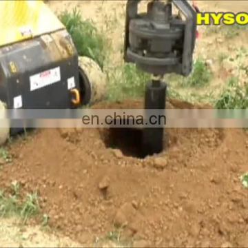 hydraulic post hole digger machine