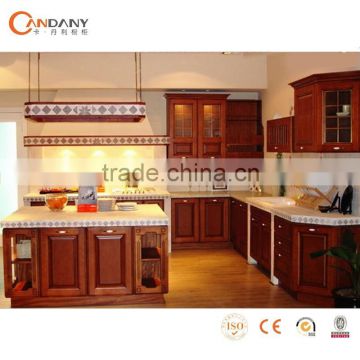 Classical solid wood kitchen cabinets,kitchen appliance