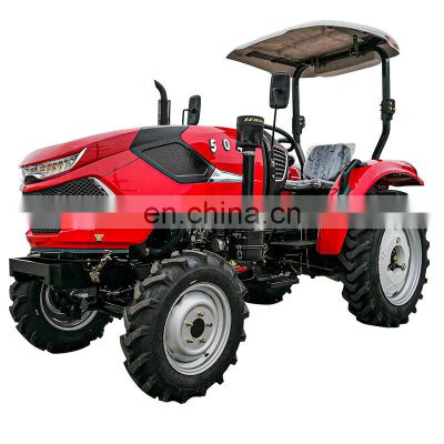 China manufacturer 4WD 50hp mini tractor attachments with 1 year warranty