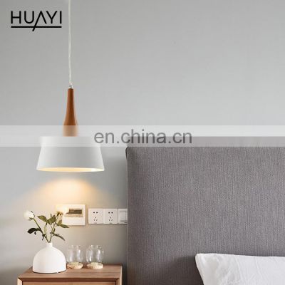 HUAYI Hot Selling Product USA&CA Certification E26 White Indoor Housing Iron Modern Decoration Chandeliers
