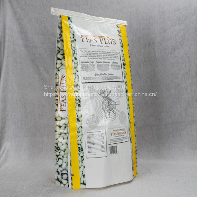 25kg 50kg PP Woven Sacks Bags For Feeding Customized Printing Cheap Price Yellow Green White