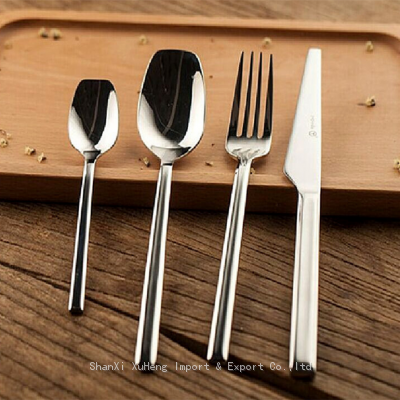 Food Grade Romantic Wedding Stainless Steel Cutlery Set Fork Spoon Knife For Wedding Party