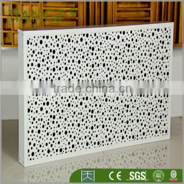 Acoustic decorative ceiling wall