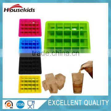 20-Cavity Silicone Jelly Maker Large Ice Cube Ice Tray Pudding Mould