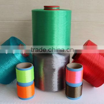 colored General High Tenacity industrial Polyester twisted yarn