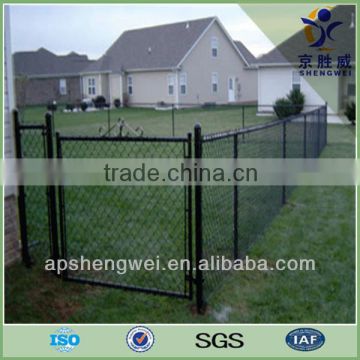 Security PVC Coated Galvanized Chain Link Fence (Factory Exporter)