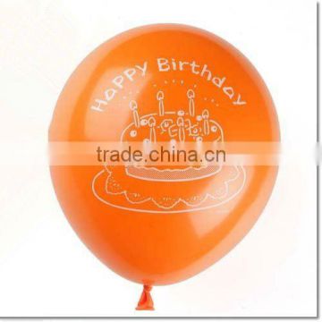 latex round birthday party balloon decoration