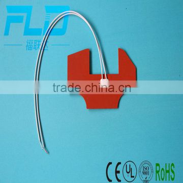 Silicone rubber flexible heating element