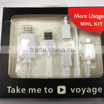 usb cable tv adapter female to vga male cable micro usb mhl