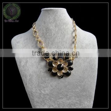 wholesale Jewelry Brand new arrived China fashion white gold statement necklace