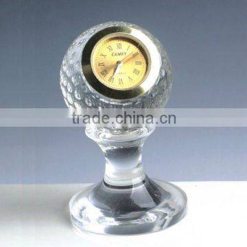 Fashion crystal clock for decoration