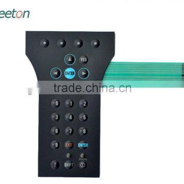 Black LED Tact Keypad Membrane Switch